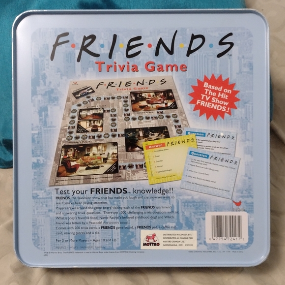 F•R•I•E•N•D•S  Trivia Board Game - 👼🏻 - Picture 3 of 7